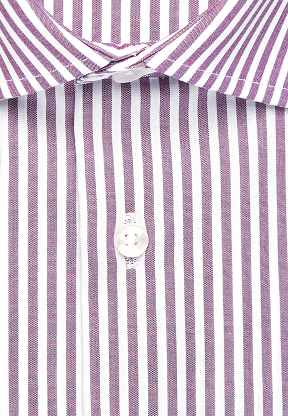Regular Chemise d'affaires Rayures in Lilas |  Seidensticker Onlineshop