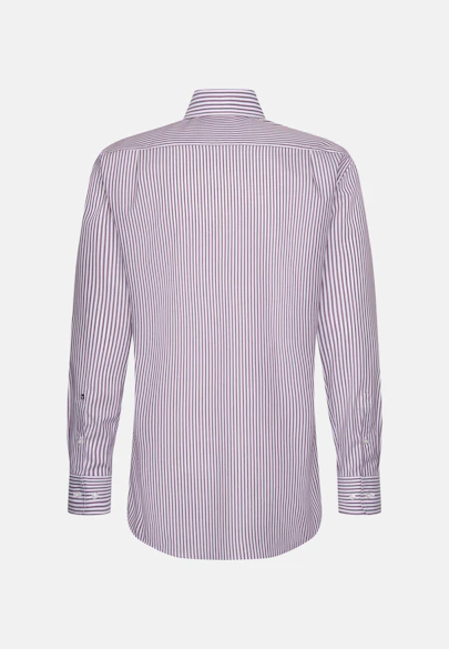 Regular Chemise d'affaires Rayures in Lilas |  Seidensticker Onlineshop