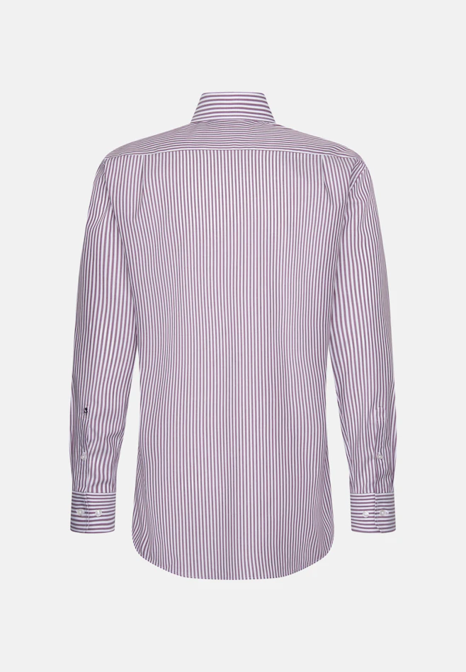Regular Chemise d'affaires Rayures dans Lilas | Boutique en ligne Seidensticker