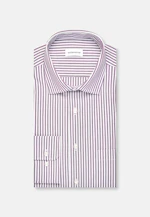 Regular Business Hemd Gestreift in Lila |  Seidensticker Onlineshop