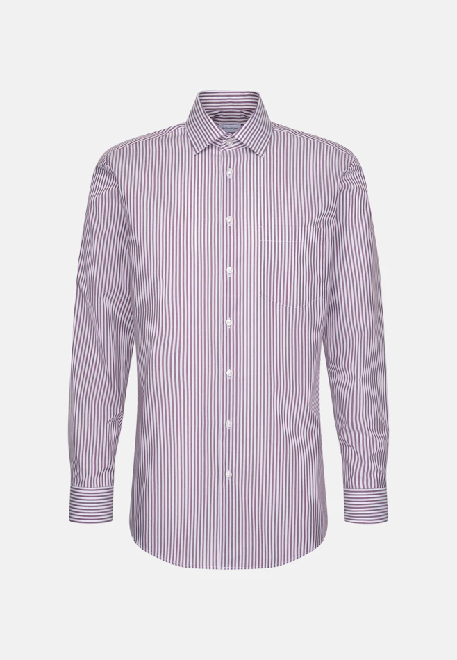 Regular Chemise d'affaires Rayures dans Lilas | Boutique en ligne Seidensticker