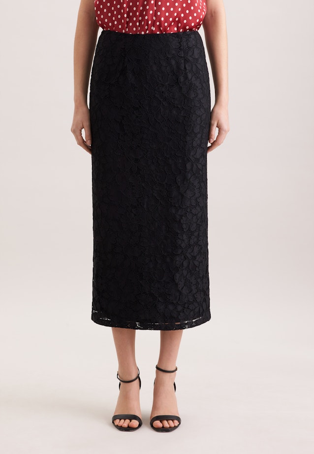 Pencilskirt aus Spitze in Schwarz |  Seidensticker Onlineshop