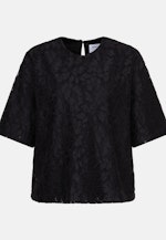 Oversized Shirt aus Spitze in Schwarz |  Seidensticker Onlineshop