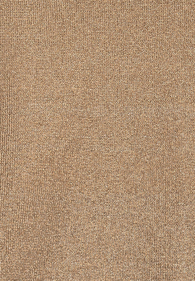 Feinstrick Poloshirt aus Metallic Garn in Gold |  Seidensticker Onlineshop