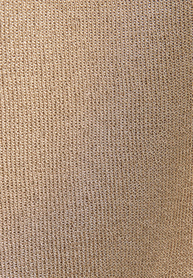 Polo en maille fine en laine métallique in Gold |  Seidensticker Onlineshop