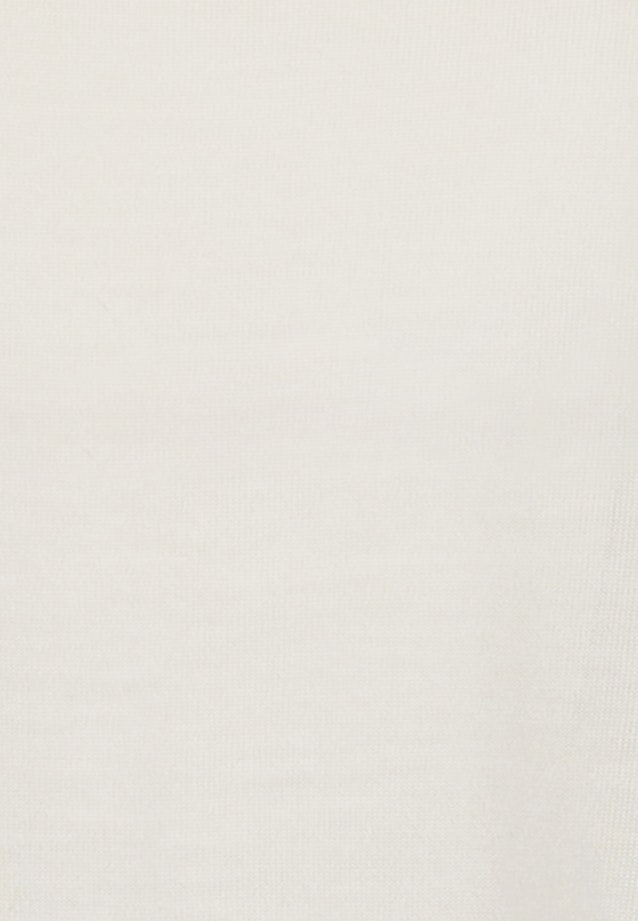 V- Neck Feinstrickpullover aus Wolle und Seide in Ecru |  Seidensticker Onlineshop