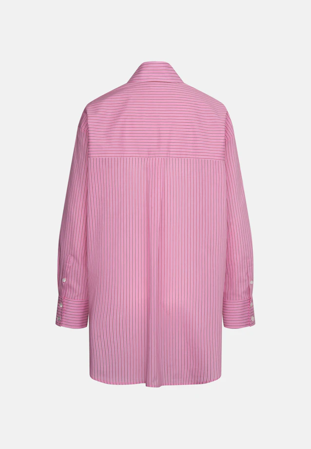 Oversized Shirt Blouse with Low Yoke in Rosa |  Seidensticker Onlineshop