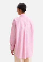 Oversized Hemdbluse mit tiefer Passe in Rosa |  Seidensticker Onlineshop