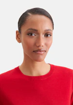 Lightweight knitted shirt made of wool and silk in Rot |  Seidensticker Onlineshop