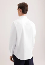 Relaxed Business shirt Uni in Weiß |  Seidensticker Onlineshop
