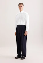 Relaxed Chemise d'affaires Uni in Blanc |  Seidensticker Onlineshop