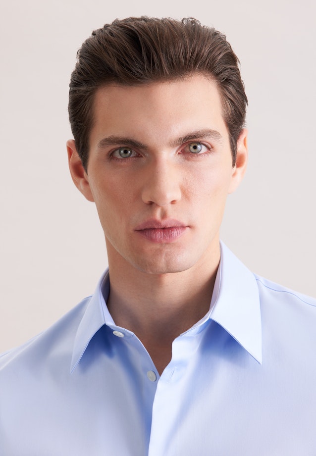 Relaxed Business Hemd Uni in Hellblau |  Seidensticker Onlineshop