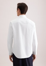 Straight Business Hemd Uni in Weiß |  Seidensticker Onlineshop