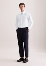 Straight Business Hemd Uni in Weiß |  Seidensticker Onlineshop