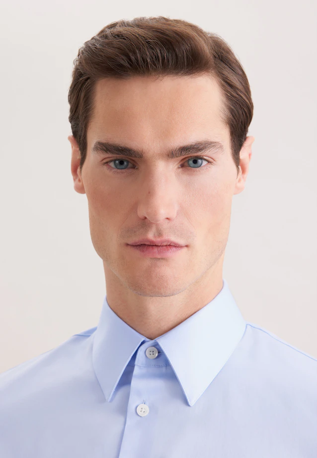 Straight Business Hemd Uni in Hellblau |  Seidensticker Onlineshop