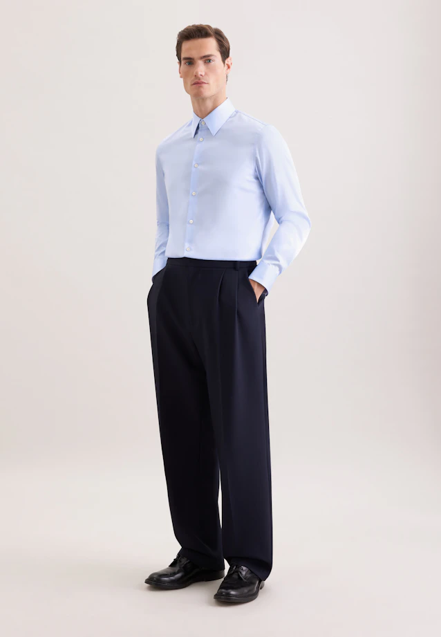 Straight Business Hemd Uni in Hellblau |  Seidensticker Onlineshop