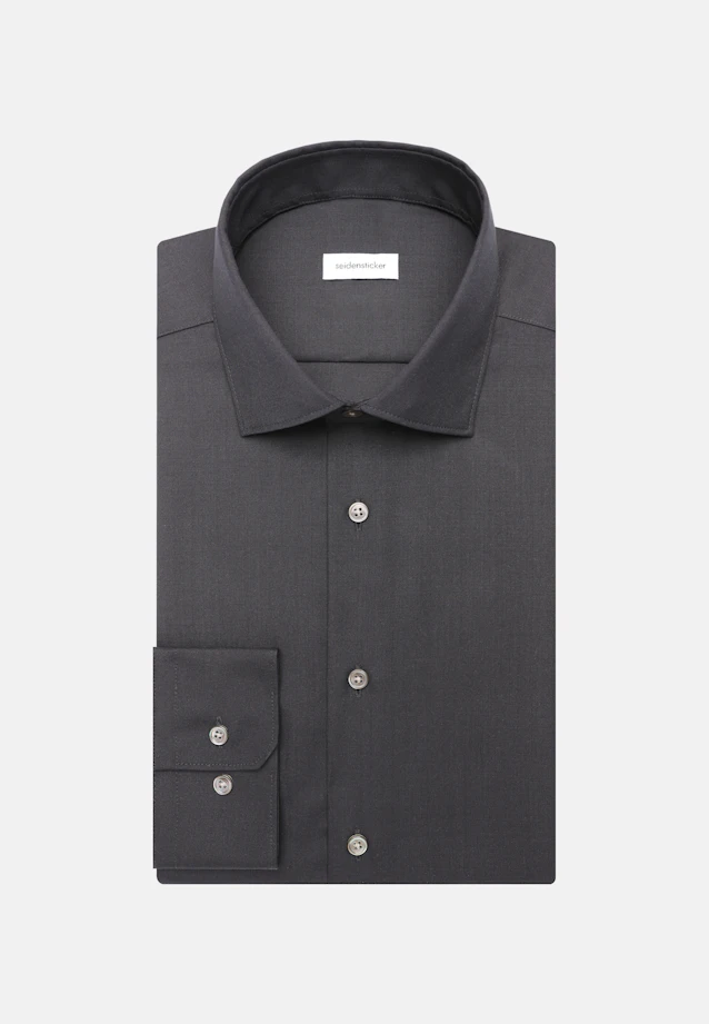 Regular Business shirt Uni in Dunkelblau |  Seidensticker Onlineshop