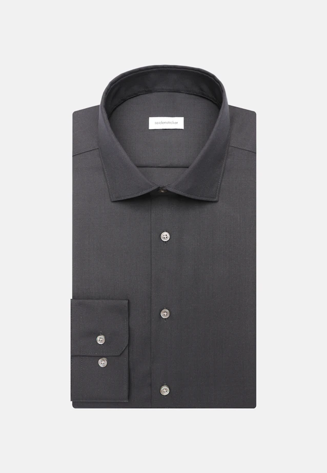 Regular Business Hemd Uni in Dunkelblau |  Seidensticker Onlineshop