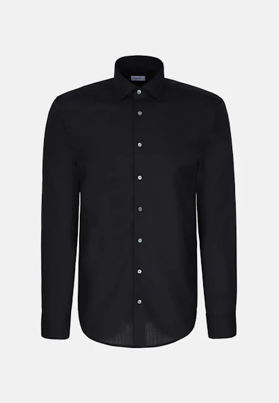 Regular Business Hemd Uni in Dunkelblau | Seidensticker Onlineshop