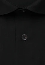 Regular Business shirt Uni in Schwarz |  Seidensticker Onlineshop
