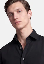 Regular Business shirt Uni in Schwarz |  Seidensticker Onlineshop