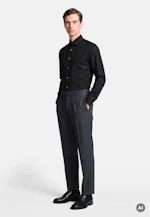 Regular Business Hemd Uni in Schwarz |  Seidensticker Onlineshop