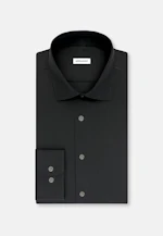 Regular Business shirt Uni in Schwarz |  Seidensticker Onlineshop