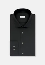 Regular Business shirt Uni in Schwarz |  Seidensticker Onlineshop