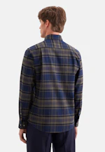 Regular Casual shirt Check in Grün |  Seidensticker Onlineshop