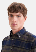 Regular Casual shirt Check in Grün |  Seidensticker Onlineshop