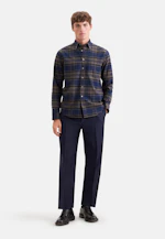 Regular Casual shirt Check in Grün |  Seidensticker Onlineshop