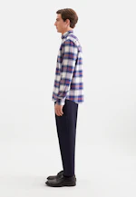 Regular Casual Hemd Karo in Dunkelblau |  Seidensticker Onlineshop