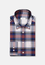Regular Casual Hemd Karo in Dunkelblau |  Seidensticker Onlineshop