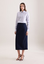 Hemdbluse aus 100% Leinen in Hellblau |  Seidensticker Onlineshop