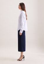 Hemdbluse aus 100% Leinen in Hellblau |  Seidensticker Onlineshop