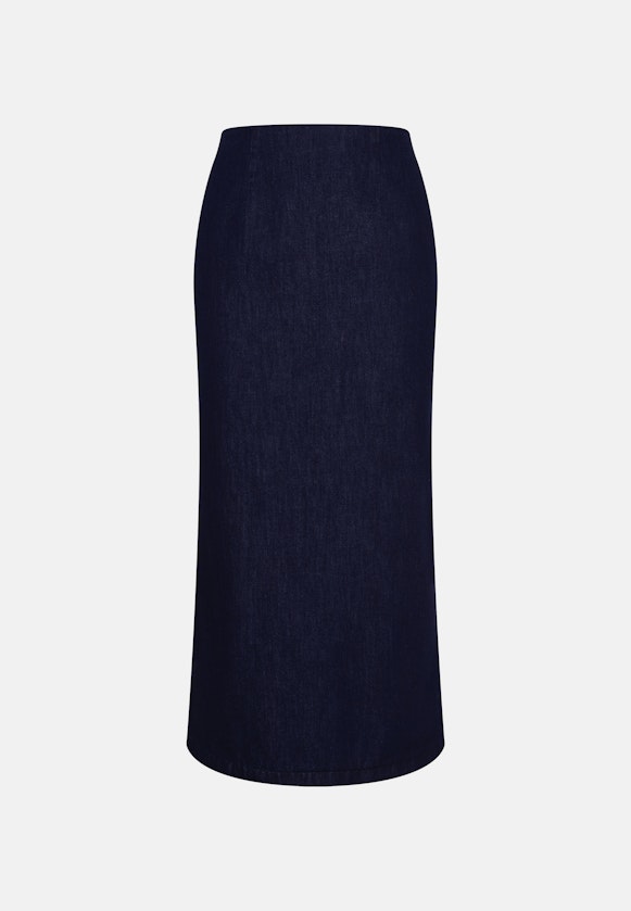 Pencilskirt aus Dark Denim in Dunkelblau |  Seidensticker Onlineshop
