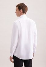 Regular Chemise de smoking Uni in Blanc |  Seidensticker Onlineshop