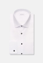 Regular Chemise de smoking Uni in Blanc |  Seidensticker Onlineshop