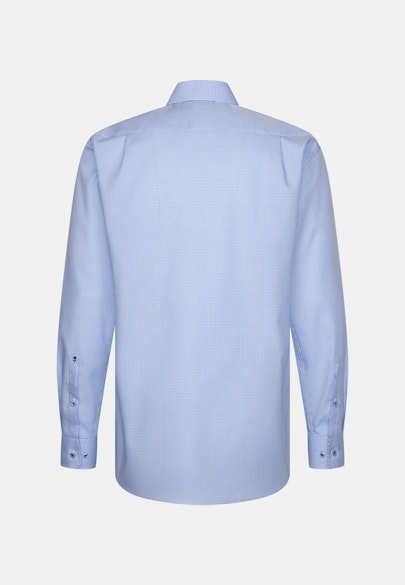 Regular Business Hemd Karo in Hellblau |  Seidensticker Onlineshop