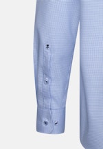 Regular Business Hemd Karo in Hellblau |  Seidensticker Onlineshop