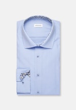 Regular Business Hemd Karo in Hellblau |  Seidensticker Onlineshop