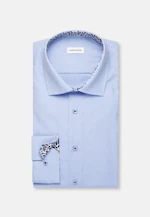 Regular Business Hemd Karo in Hellblau |  Seidensticker Onlineshop