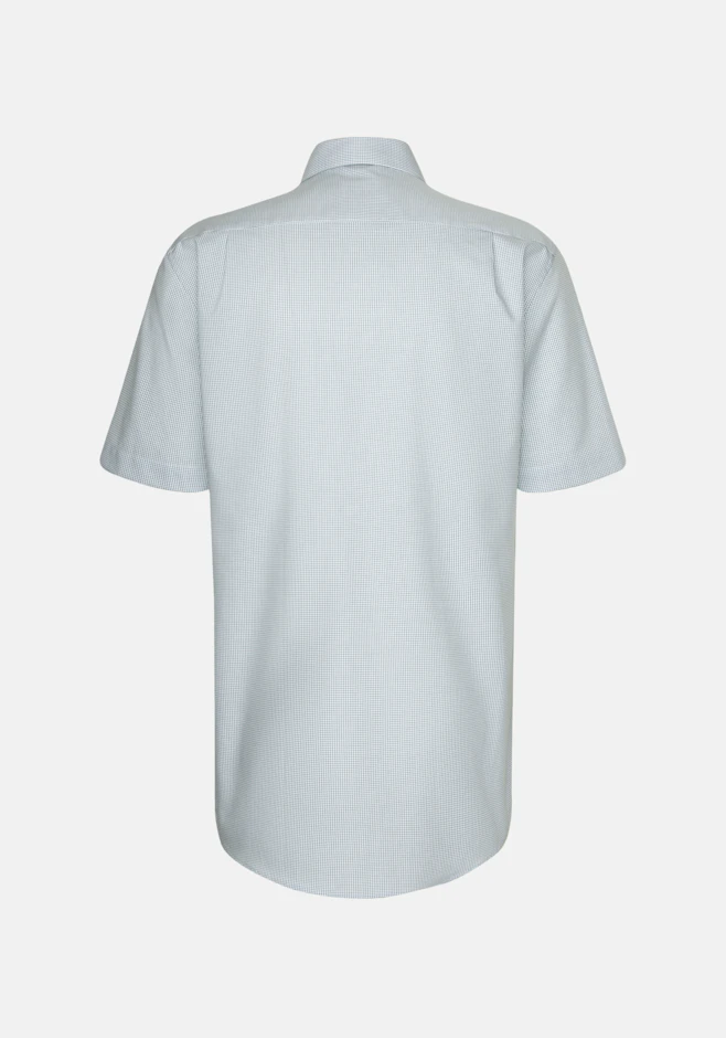 Regular Business shirt Check in Green | Seidensticker online shop