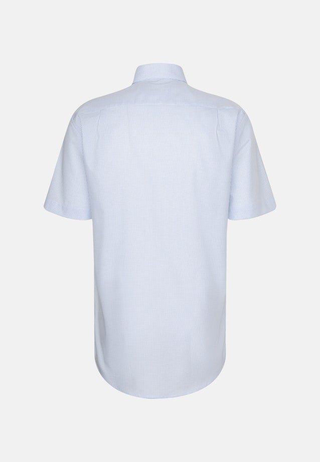 Regular Business Hemd Karo in Hellblau |  Seidensticker Onlineshop