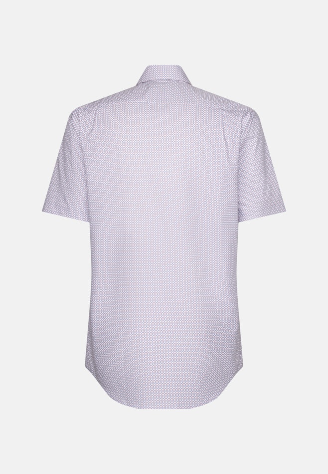 Regular Business Hemd Druck in Orange | Seidensticker Onlineshop