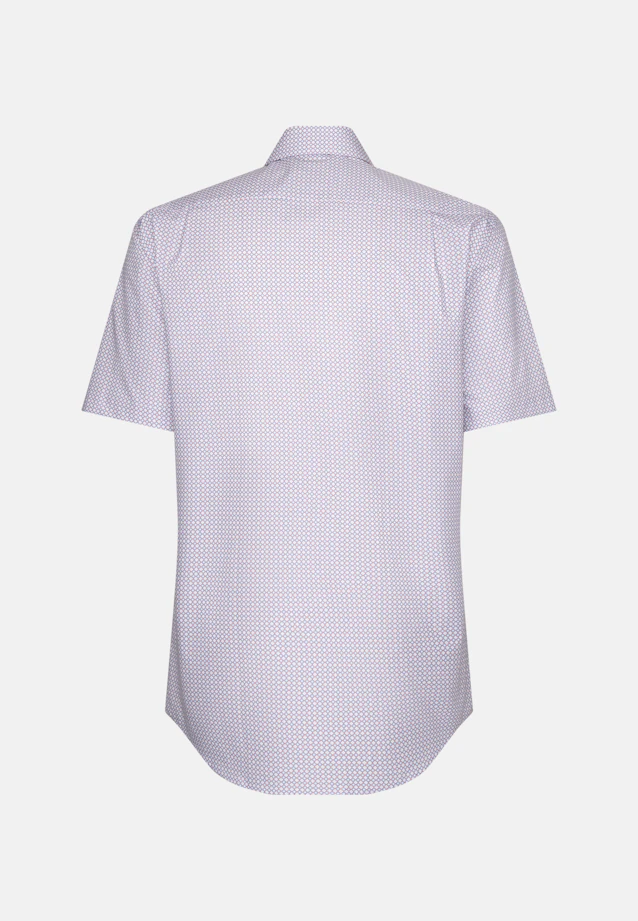 Regular Business Hemd Druck in Orange |  Seidensticker Onlineshop