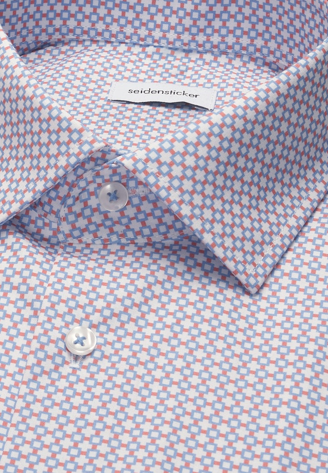 Regular Chemise d'affaires Imprimé dans Orange | Boutique en ligne Seidensticker