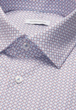 Regular Business Hemd Druck in Orange |  Seidensticker Onlineshop