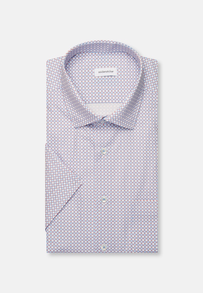 Regular Chemise d'affaires Imprimé dans Orange | Boutique en ligne Seidensticker