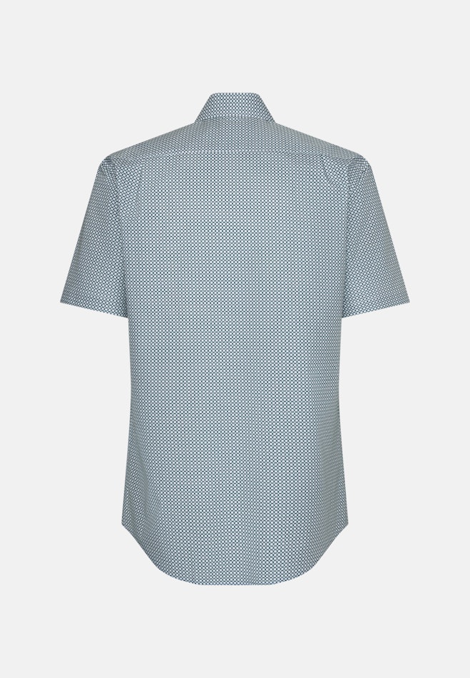 Regular Business Hemd Druck in Grün | Seidensticker Onlineshop